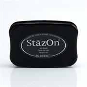 StazOn Solvent Ink Pad, Jet Black